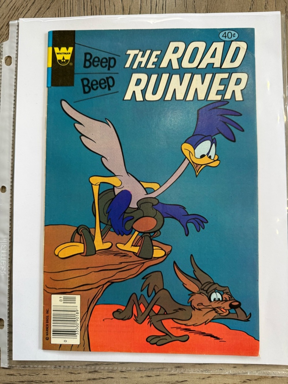 Whitman Bronze Age Comic Book Beep Beep the Road Runner #87